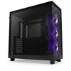 NZXT OBUDOWA KOMPUTEROWA NZXT H6 FLOW RGB MIDI TOWER Z OKNEM CZARNA-15112461
