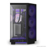 NZXT OBUDOWA KOMPUTEROWA NZXT H6 FLOW RGB MIDI TOWER Z OKNEM CZARNA-15112464