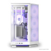 NZXT OBUDOWA KOMPUTEROWA NZXT H6 FLOW RGB MIDI TOWER Z OKNEM BIAŁA-15112705