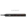Hub USB-A/USB-C Metal 2x USB 3.0 + 2x USB-C (10 Gbps)-15166120