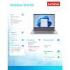 Notebook ThinkBook 16 G6 21KH00TCPB W11Pro i5-13420H/16GB/512GB/INT/16.0 WUXGA/Arctic Grey/3YRS OS + CO2 Offset-15167320