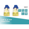 Patch cord S/FTP kat.6A LSOH 0,5m Niebieski-15168494