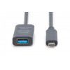 Kabel przedłużający aktywny USB-C - USB-A, USB 3.2 Gen2, 10Gbps, 5m-15169861