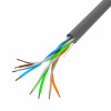 Kabel LAN UTP kat.5E 100M Drut CU szary fluke passed-15170073