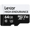 Karta microSD High Endurance 64GB C10 A1 U1 V30 100/35MB/s