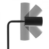 Lampka biurkowa GU10, z włącznikiem MCE370 B czarna, okrągła-15170752