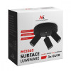 Lampa sufitowa punktowa, GU10, MCE362 B aluminiowa Czarna-15170828