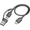 Zestaw słuchawkowy z podstawką ładującą Focus 2 USB-C/A 9T9J5AA-15171395