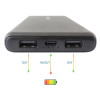 Techly I-CHARGE-10000 bank mocy Litowo-polimerowy (LiPo) 10000 mAh Czarny-15188359