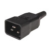 Listwa Zasilająca Rack 1U 8x Schuko/UNEL, Kabel C20 3m, 16A-15189055