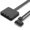 NZXT F140 RGB DUO Twin Pack Obudowa komputera Wentylator 14 cm Czarny 2 szt.-15196503