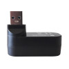 Techly IUSB3-HUB3-ROTB huby i koncentratory USB 3.2 Gen 1 (3.1 Gen 1) Type-A 5000 Mbit/s Czarny-15198791