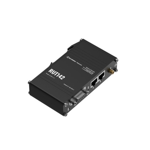 Teltonika Router przemysłowy RUT142 WiFi 4, RS232, 2x RJ45 100Mb/s, IP30-15100201
