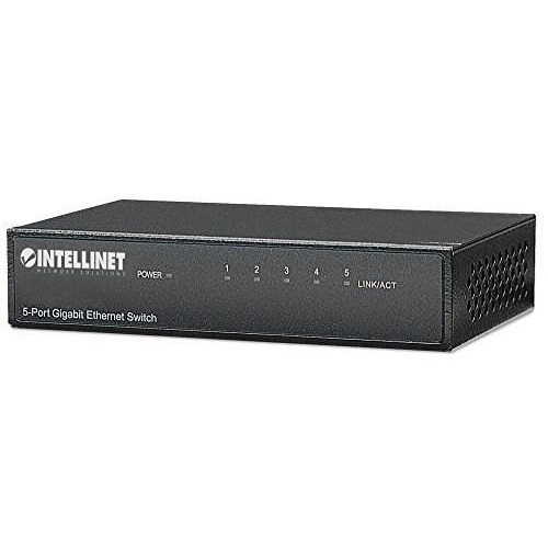 Switch 5x RJ45 Gigabit, metal, desktop