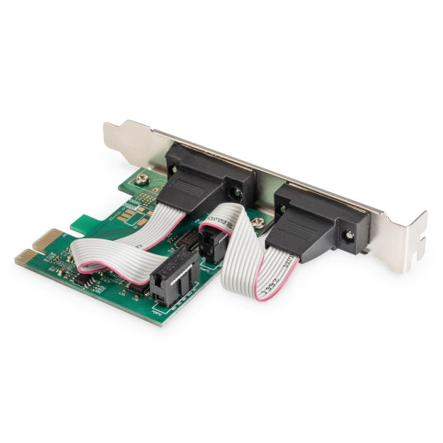 Kontroler RS232 PCI Express 2xDB9Low Profile, Chipset: AX99100-15103667
