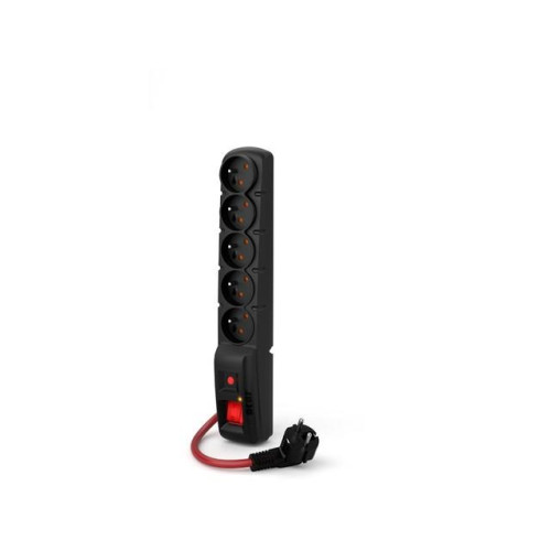 ACAR F5 POWER Czarny 5 x gniazdo sieciowe 230 V 3 m-15104973