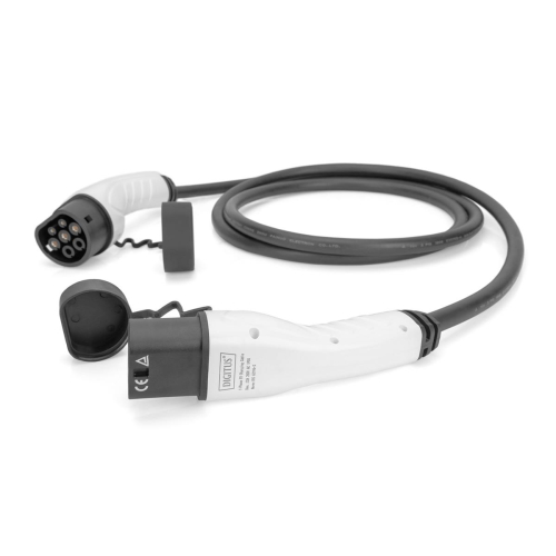 Kabel do ładowania pojazdów elektrycznych EV, Typ2-Typ2, jednofazowy 240V, 32A, 7.4kW, 5m-13024299