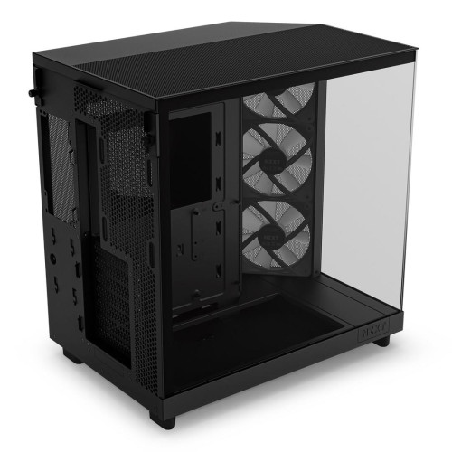 NZXT OBUDOWA KOMPUTEROWA NZXT H6 FLOW RGB MIDI TOWER Z OKNEM CZARNA-15112467