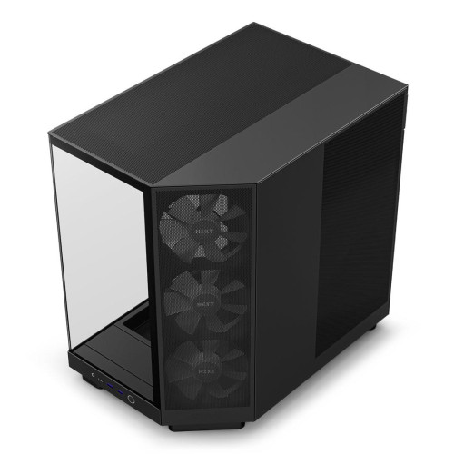 NZXT OBUDOWA KOMPUTEROWA NZXT H6 FLOW RGB MIDI TOWER Z OKNEM CZARNA-15112468