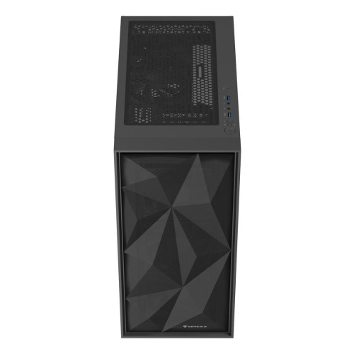 NATEC OBUDOWA GAMINGOWA GENESIS DIAXID 605F MIDI TOWER USB-C Z OKNEM CZARNA-15112547