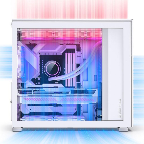 Obudowa komputerowa Jonsbo D41 screen, biała-15112695