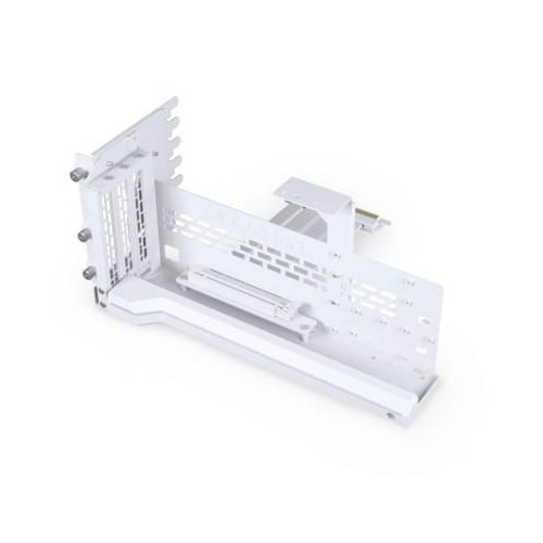 Pionowy wspornik karty graficznej Phanteks Premium + typu riser PCIe 4.0 x16, DRGB - 220 mm, biały