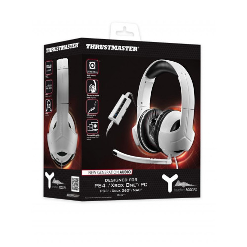 Thrustmaster Y-300CPX Zestaw słuchawkowy Przewodowa Opaska na głowę Gaming Biały-15116746