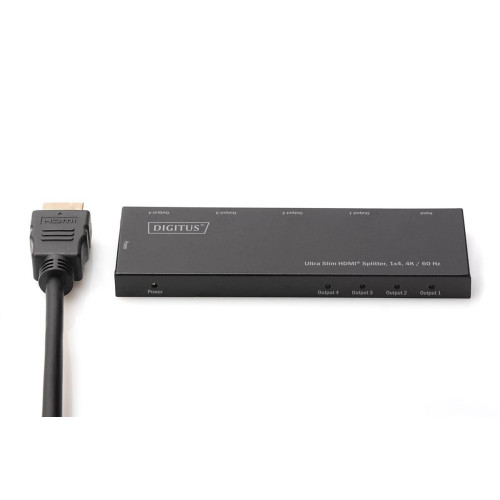 Splitter HDMI 4-portowy UHD4K 60Hz HDR HDCP 2.2 audio-15116865