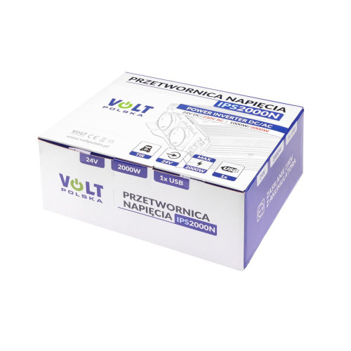 VOLT Przetwornica Volt Polska IPS-2000N 24V / 230V 1000/2000W-15131608