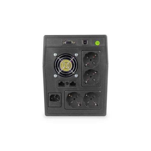 UPS Line-Ineractive LCD, 1500VA/900W2x12V/9Ah, AVR, 4xSCHUKO, USB, RS232, RJ45-15131903