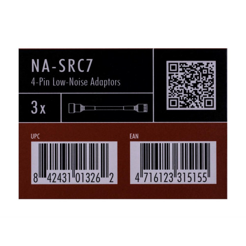 Mocowanie wentylatora NOCTUA NA-SRC7 3 szt. Low-Noise Adaptors 4-Pin-15151394