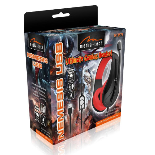 Słuchawki USB NEMESIS MT3574-15165797