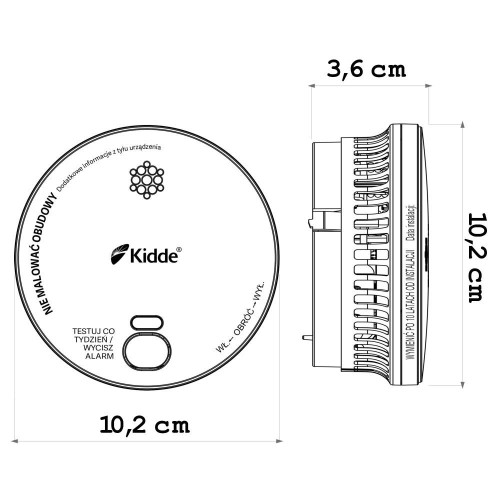 Czujnik dymu KID-2030-DSR-15166722
