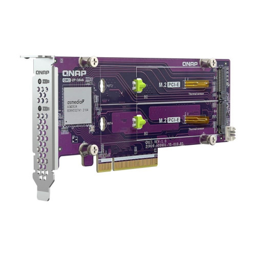 Karta rozszerzeń QM2-2P-384A Dual M.2 PCIe SSD-15166984