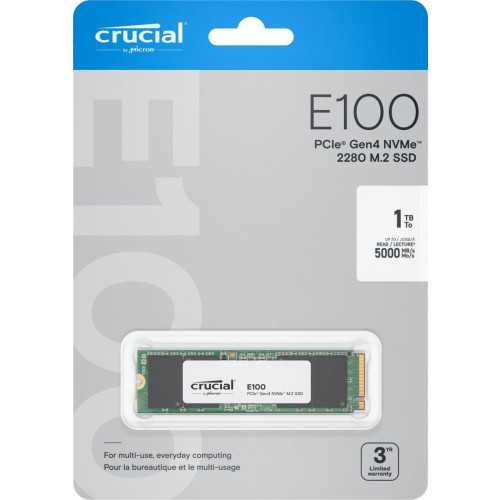 Dysk SSD E100 1TB M.2 NVMe 2280 PCIe 4.0 5000/4500 MB/s-15169794