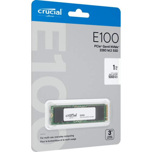Dysk SSD E100 1TB M.2 NVMe 2280 PCIe 4.0 5000/4500 MB/s-15169795