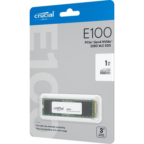 Dysk SSD E100 1TB M.2 NVMe 2280 PCIe 4.0 5000/4500 MB/s-15169796