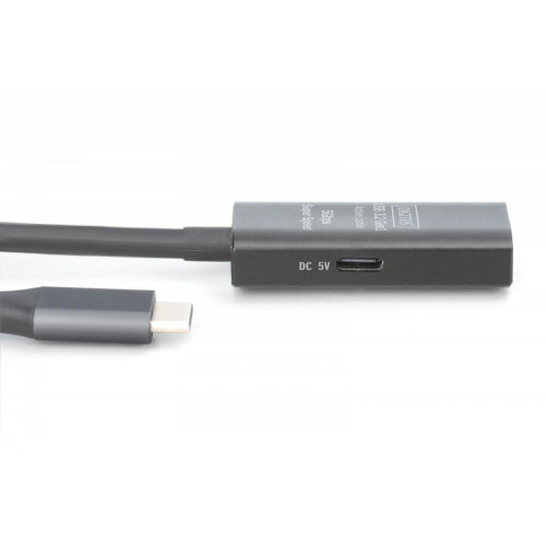 Kabel przedłużający aktywny USB-C - USB-A, USB 3.2 Gen1 5Gbps, 10m-15169855
