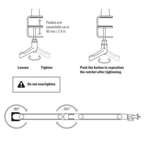 Uchwyt Wave Mic Arm Low Profile Retail-15169865