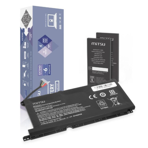 Bateria PG03XL do HP 15-DH 15-EC 15-DK 16-A 4150 mAh (47 Wh) 11.4V