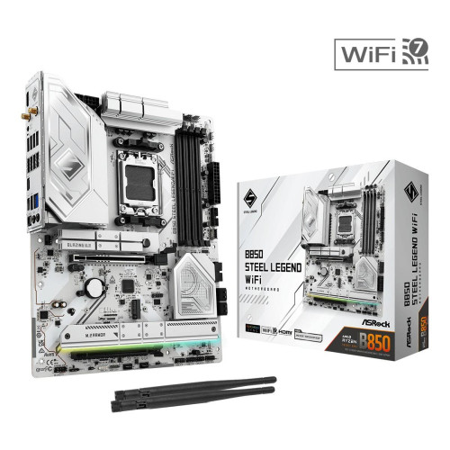 Płyta główna B850 Steel Legend WiFi AM5 4DDR5 ATX