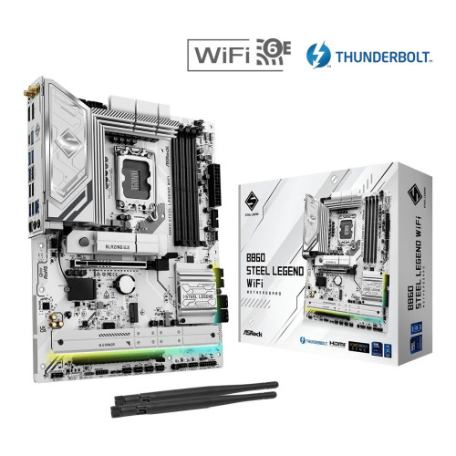 Płyta główna B860 Steel Legend WiFi s1851 4DDR5 TB ATX