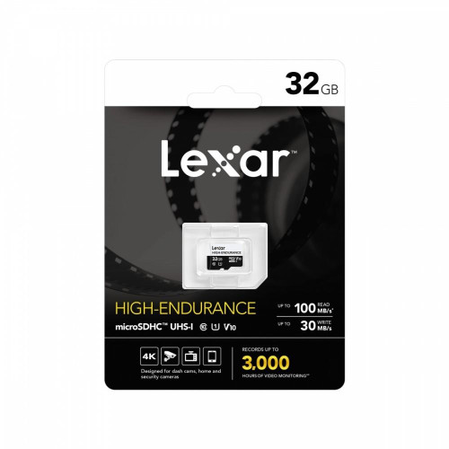 Karta microSD High Endurance 32GB C10 A1 U1 V10 100/30MB/s-15170198