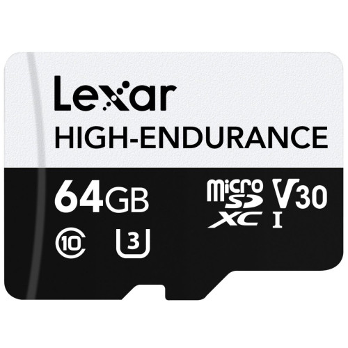 Karta microSD High Endurance 64GB C10 A1 U1 V30 100/35MB/s