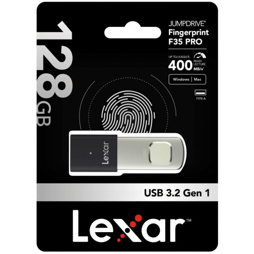 Pendrive F35pro Fingerprint 128G USB 3.2 Gen1 400/300MB/s-15170281