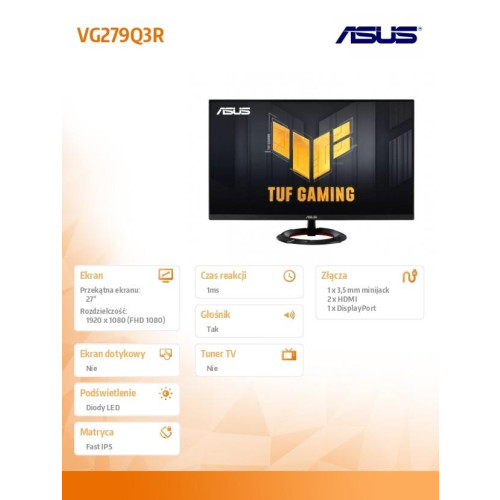 Monitor 27 cali VG279Q3R FHD IPS 180Hz DP HDMIx2-15170409
