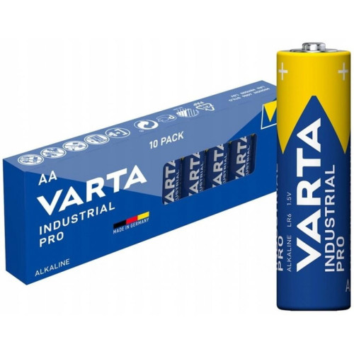Baterie alkaliczne R6 Industrial PRO 10 sztuk karton