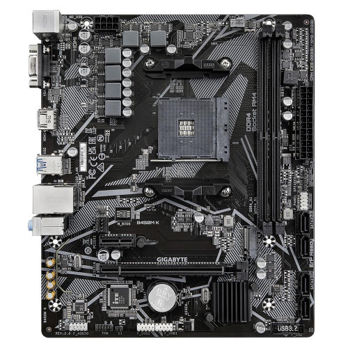 Płyta główna B450M K AM4 2DDR4 HDMI USB 3.2 M.2 uATX-15170742