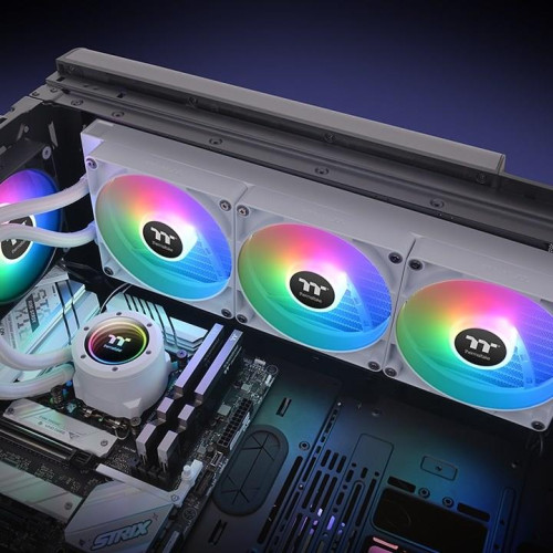 Thermaltake TH420 V2 ARGB Płyta główna Zestaw do chłodzenia płynami Biały 1 szt.-15179121