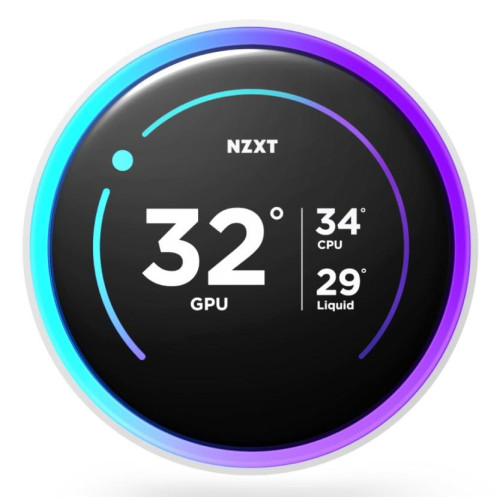 NZXT CHŁODZENIE WODNE KRAKEN ELITE 360 RGB 2203-12J all-in-one 12cm Biały 1szt.-15179454